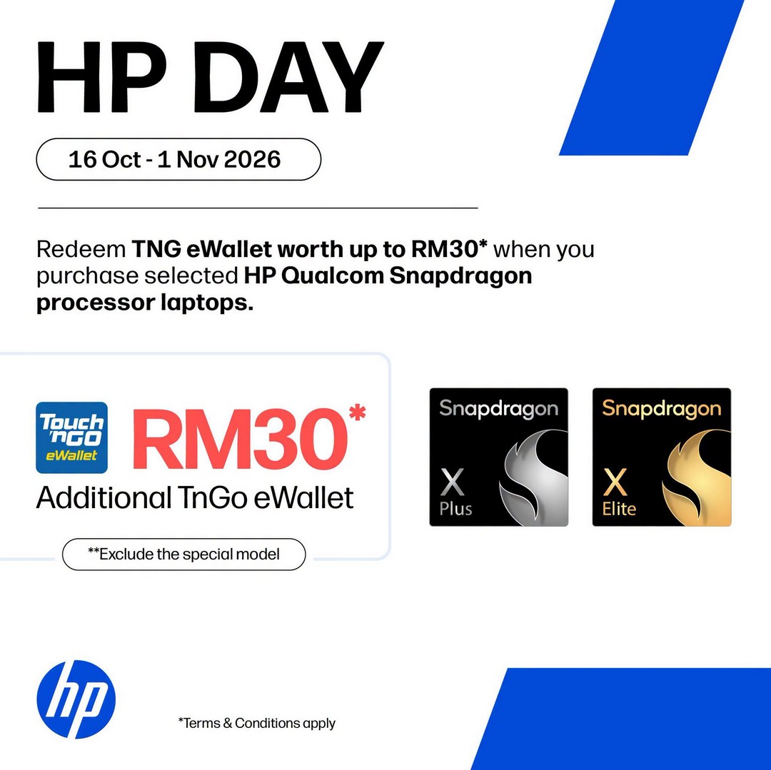 TMT-Malaysia-HP-Day-Promotion-–-Get-Up-to-RM200-Touch-5 16 October–1 November 2026: TMT Malaysia HP Day Promotion – Get Up to RM200 Touch ’n Go eWallet Credit with Selected HP Laptops, AI PCs and HyperX OMEN Gaming Products at HP Plaza Low Yat, Pavilion Bukit Jalil and i-City