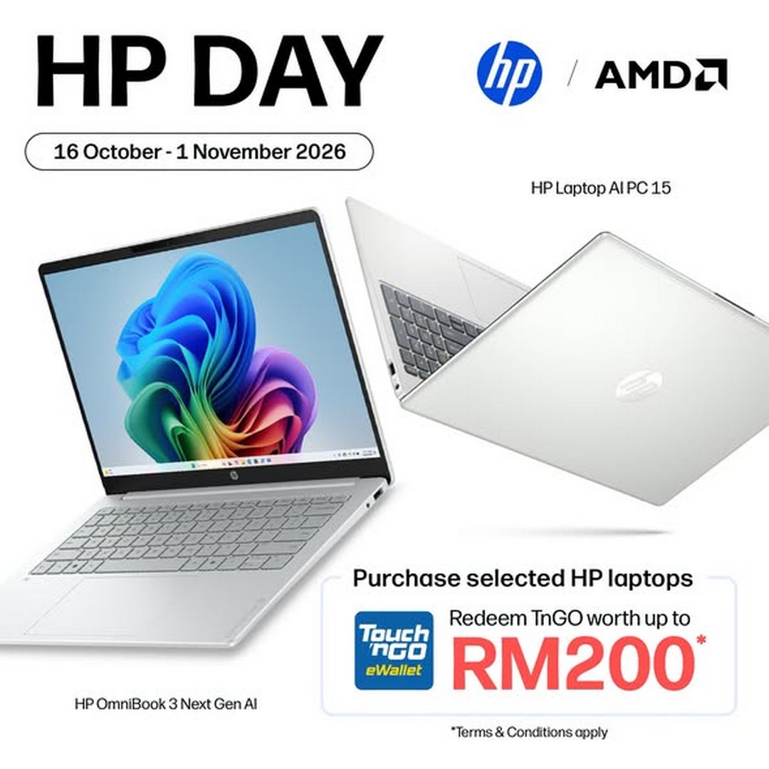 TMT-Malaysia-HP-Day-Promotion-–-Get-Up-to-RM200-Touch 16 October–1 November 2026: TMT Malaysia HP Day Promotion – Get Up to RM200 Touch ’n Go eWallet Credit with Selected HP Laptops, AI PCs and HyperX OMEN Gaming Products at HP Plaza Low Yat, Pavilion Bukit Jalil and i-City