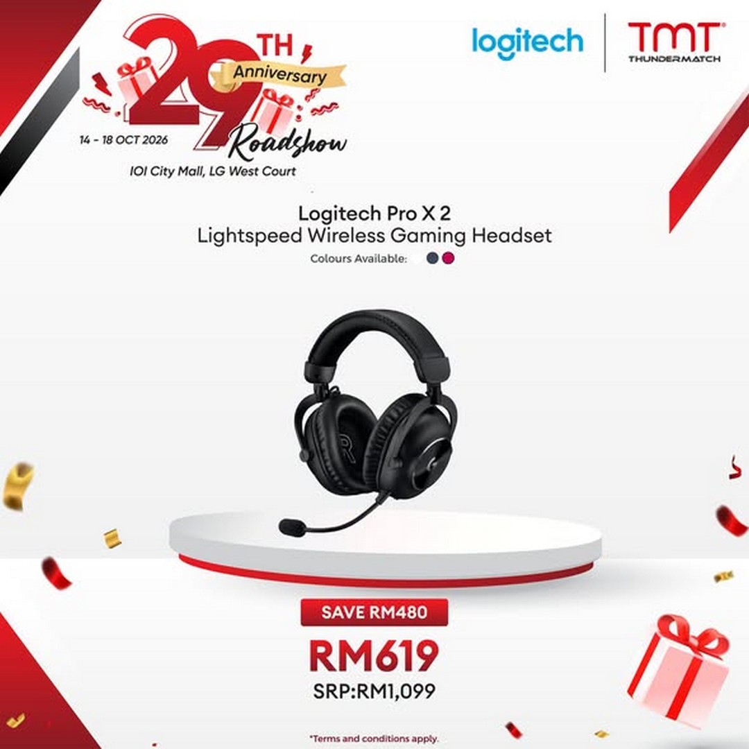 TMT-Malaysia-Logitech-Sale-Promotion-with-Savings-of-Up-3 14-18 October 2026: TMT Malaysia: Logitech Sale Promotion with Savings of Up to RM480 at IOI City Mall
