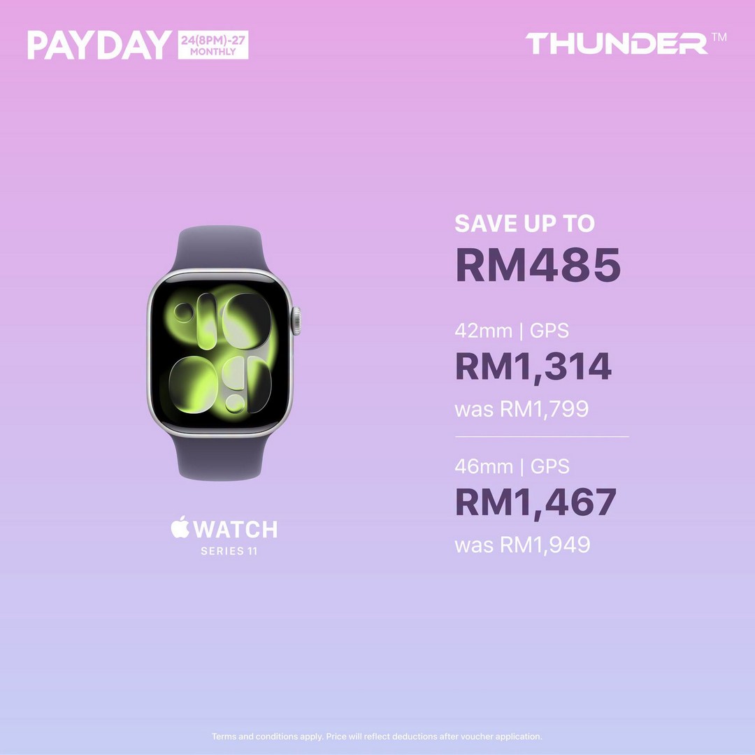 TMT-Malaysia-Thunder-Lazada-10.25-Payday-Sale-10 24-27 October 2026: TMT Malaysia Thunder Lazada 10.25 Payday Sale – Save Up to RM2,449 on Apple Products at Thunder Lazada Store from 8PM on 24 October