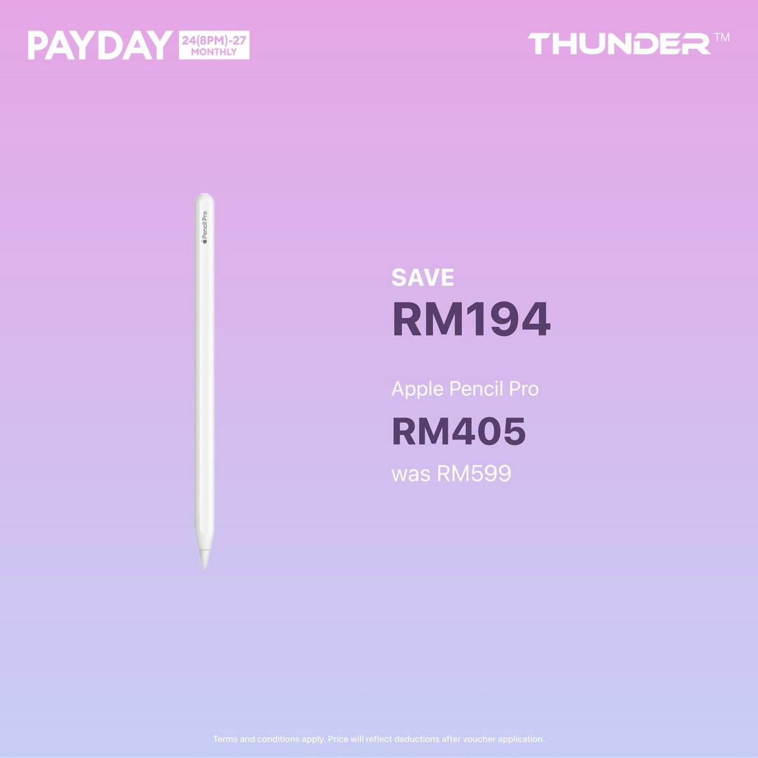 TMT-Malaysia-Thunder-Lazada-10.25-Payday-Sale-14 24-27 October 2026: TMT Malaysia Thunder Lazada 10.25 Payday Sale – Save Up to RM2,449 on Apple Products at Thunder Lazada Store from 8PM on 24 October