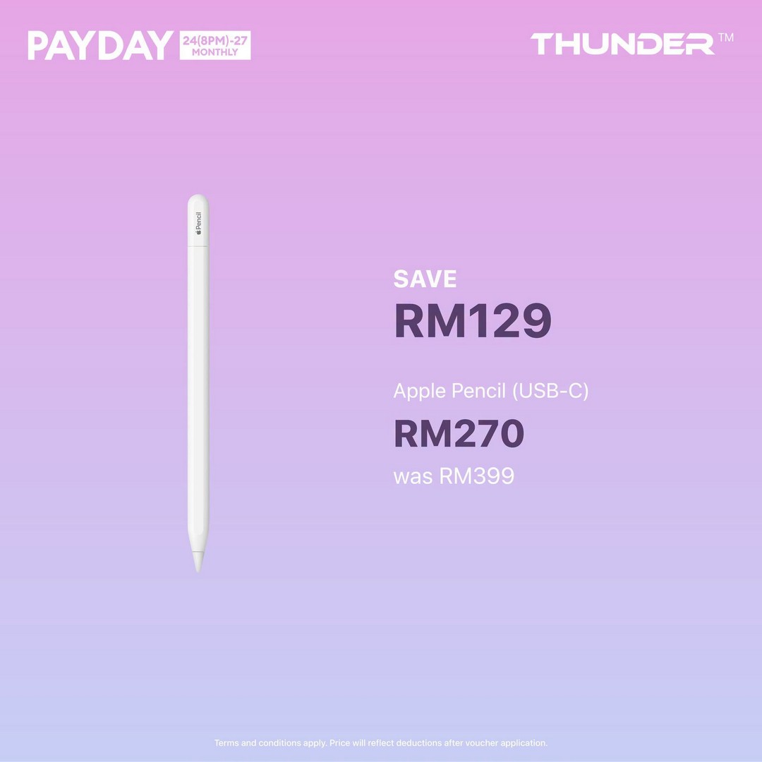 TMT-Malaysia-Thunder-Lazada-10.25-Payday-Sale-15 24-27 October 2026: TMT Malaysia Thunder Lazada 10.25 Payday Sale – Save Up to RM2,449 on Apple Products at Thunder Lazada Store from 8PM on 24 October