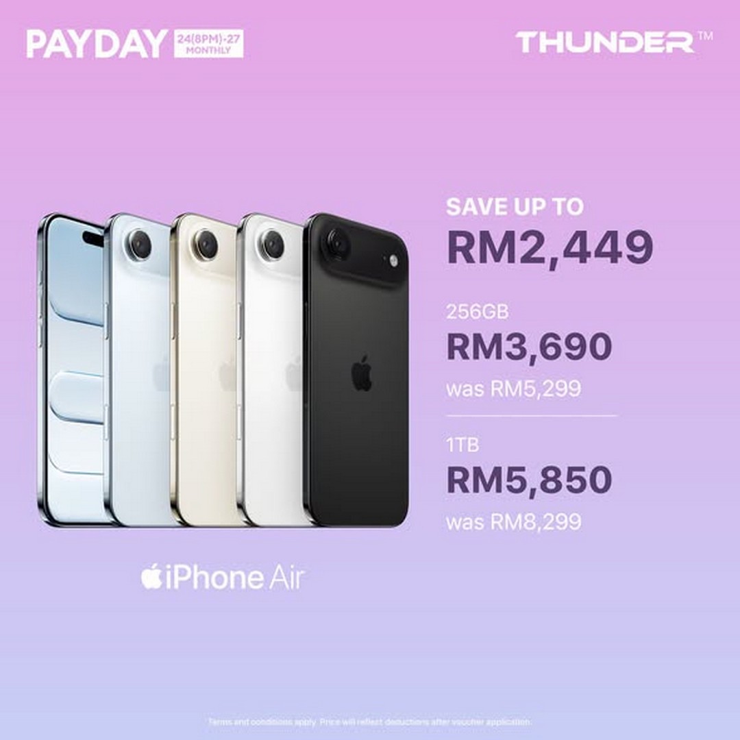 TMT-Malaysia-Thunder-Lazada-10.25-Payday-Sale-3 24-27 October 2026: TMT Malaysia Thunder Lazada 10.25 Payday Sale – Save Up to RM2,449 on Apple Products at Thunder Lazada Store from 8PM on 24 October