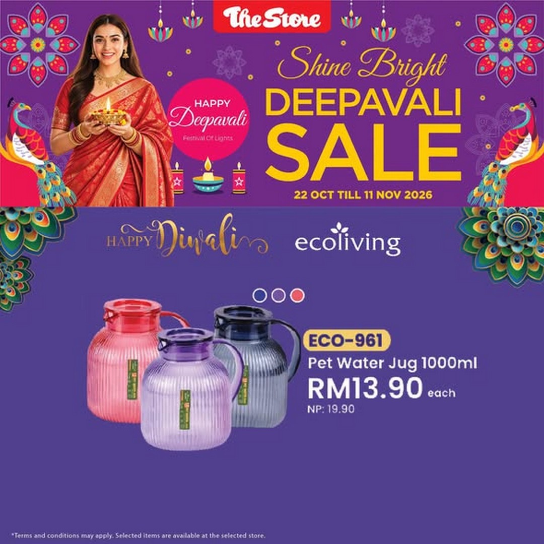 The-Store-Malaysia-Ecoliving-Deepavali-Promotion-1 Now Till 11 November 2026: The Store Malaysia Ecoliving Deepavali Promotion, Festive Dining Essentials for Your Home at Selected Outlets