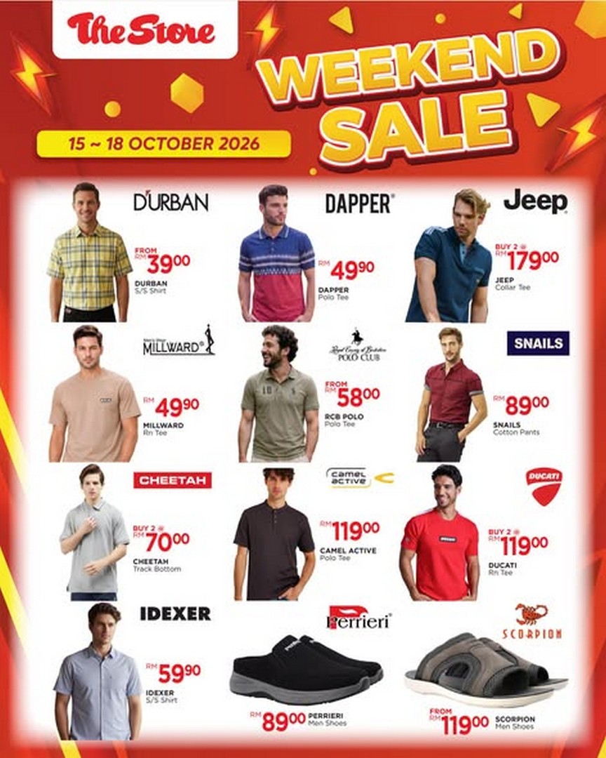 The-Store-Malaysia-Four-Day-Weekend-Sale-on-Groceries-3 15-18 October 2026: The Store Malaysia: Four-Day Weekend Sale on Groceries, Fashion, Shoes, Handbags and Home Essentials