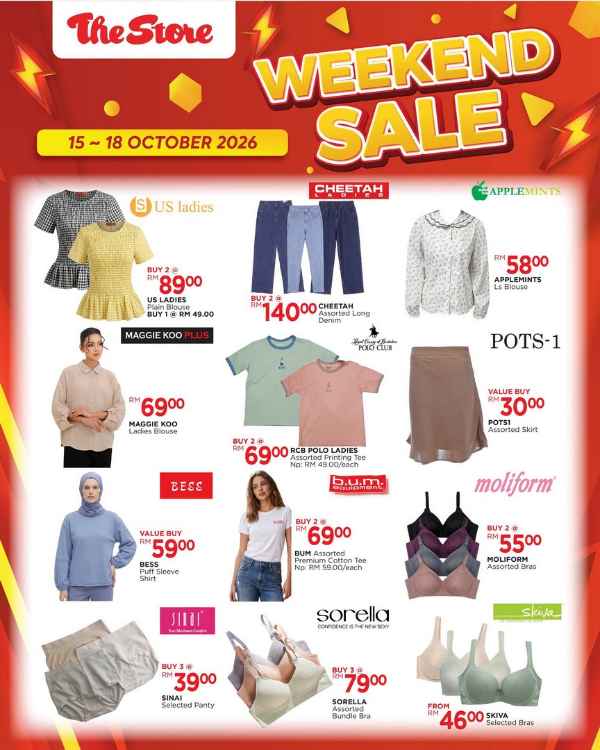 The-Store-Malaysia-Four-Day-Weekend-Sale-on-Groceries-4 15-18 October 2026: The Store Malaysia: Four-Day Weekend Sale on Groceries, Fashion, Shoes, Handbags and Home Essentials