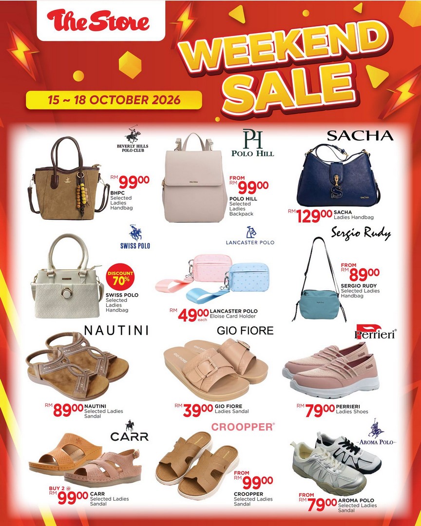 The-Store-Malaysia-Four-Day-Weekend-Sale-on-Groceries-5 15-18 October 2026: The Store Malaysia: Four-Day Weekend Sale on Groceries, Fashion, Shoes, Handbags and Home Essentials
