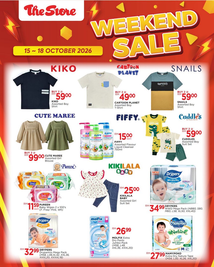 The-Store-Malaysia-Four-Day-Weekend-Sale-on-Groceries-6 15-18 October 2026: The Store Malaysia: Four-Day Weekend Sale on Groceries, Fashion, Shoes, Handbags and Home Essentials