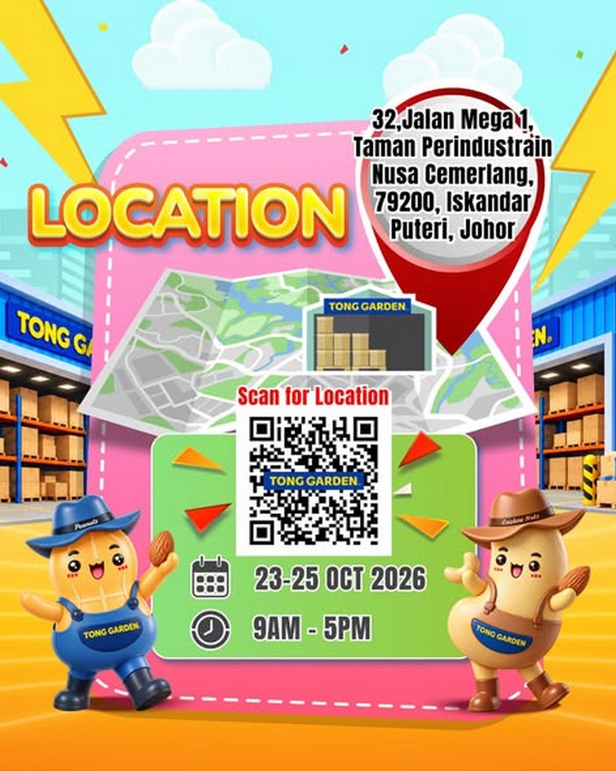Tong-Garden-Malaysia-Clearance-Sale-Promotion-2 23-25 October 2026: Tong Garden Malaysia Clearance Sale Promotion – Enjoy Up to 58% Savings on Selected Snack Bundles and FREE Chips with Any Purchase in Iskandar Puteri, Johor,