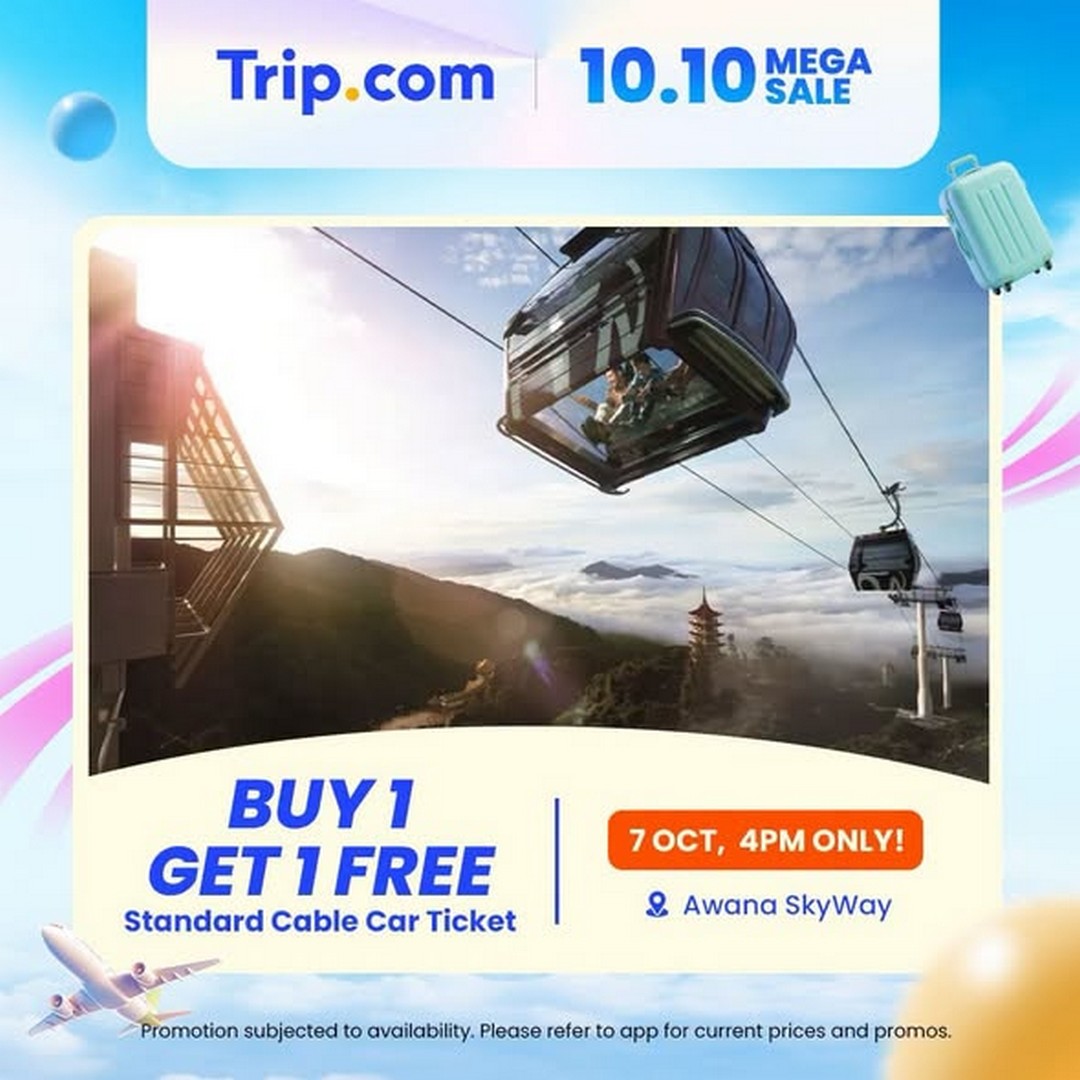 Trip.com-Malaysia-10.10-Sale-Promotion-with-Big-Travel-Deals-2 7 October 2026: Trip.com Malaysia: 10.10 Sale Promotion with Big Travel Deals and Savings