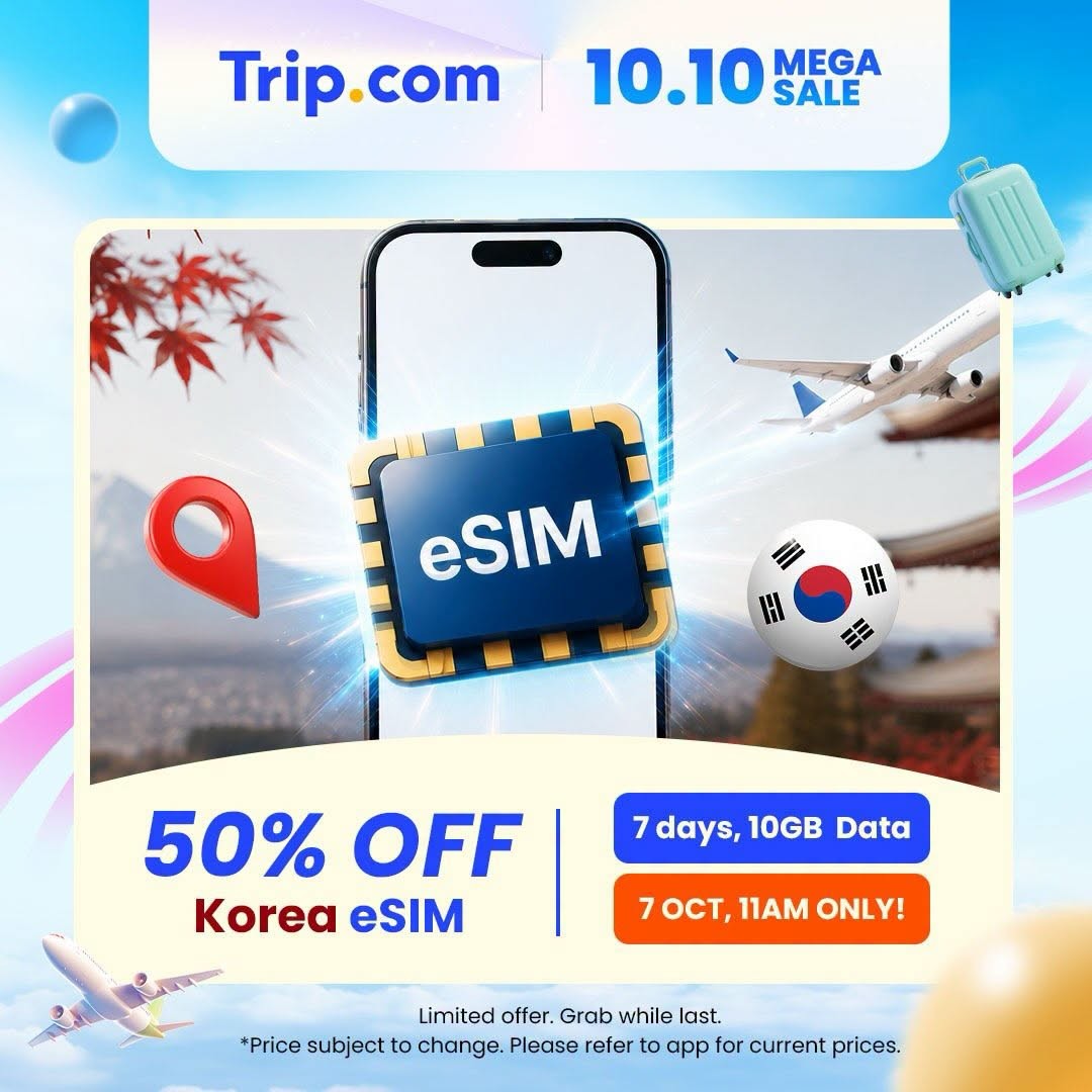 Trip.com-Malaysia-10.10-Sale-Promotion-with-Big-Travel-Deals-5 7 October 2026: Trip.com Malaysia: 10.10 Sale Promotion with Big Travel Deals and Savings