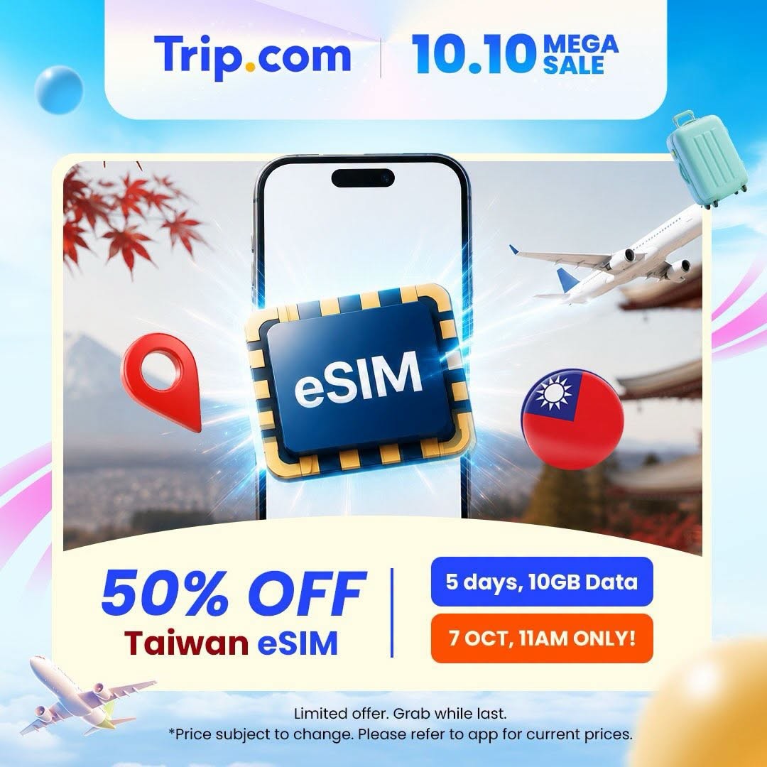 Trip.com-Malaysia-10.10-Sale-Promotion-with-Big-Travel-Deals-7 7 October 2026: Trip.com Malaysia: 10.10 Sale Promotion with Big Travel Deals and Savings