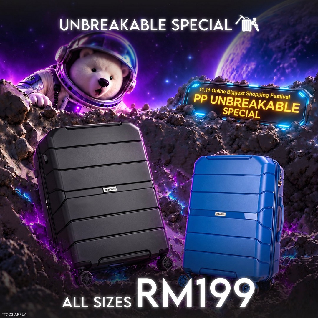 Universal-Traveller-Malaysia-11.11-Shopping-Festival-Promotion-5 1–13 November 2026: Universal Traveller Malaysia 11.11 Shopping Festival Promotion & Giveaway – Win FREE URBANlite Luggage Worth RM478, Luggage Deals from RM11, Vouchers and More