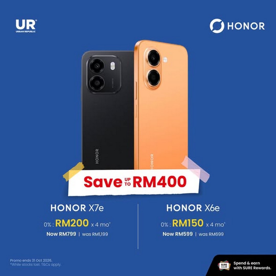 Urban-Republic-HONOR-Promotion-–-Enjoy-Up-to-RM700-OFF-3 22–30 October 2026: Urban Republic HONOR Promotion – Enjoy Up to RM700 OFF and Earn Up to 13,998 SURE Points on HONOR Devices Online and In-Store