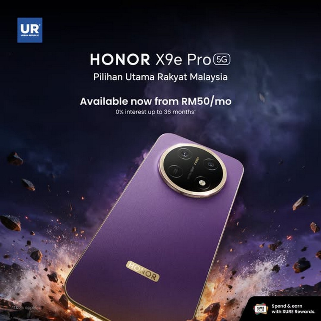 Urban-Republic-HONOR-X9e-Pro-5G-Promotion-with-Free-Gifts-Worth 9 October 2026 onwards: Urban Republic: HONOR X9e Pro 5G Promotion with Free Gifts Worth RM1,326, Instant Rebate and Extended Warranty