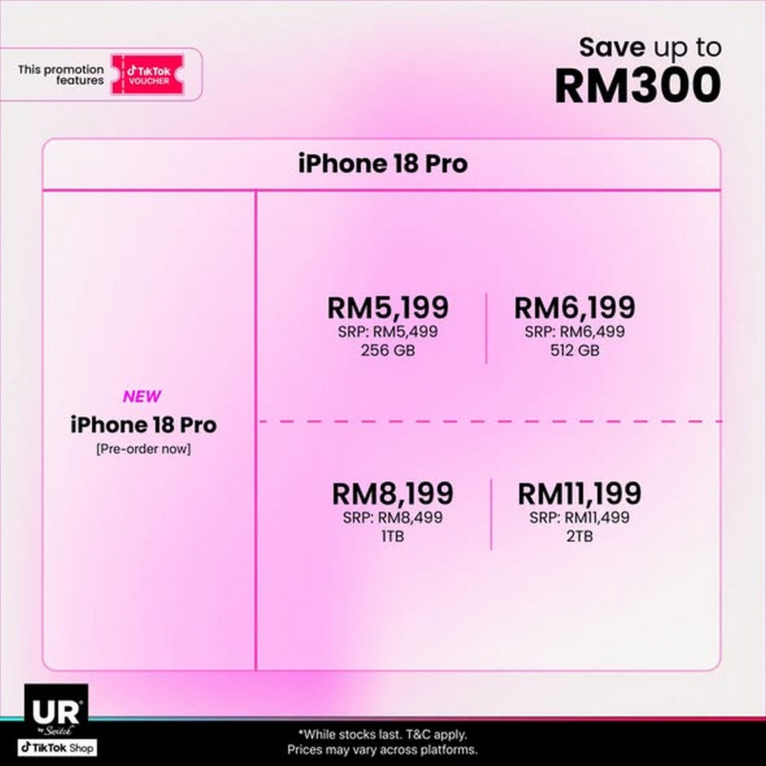 Urban-Republic-TikTok-Shop-11.11-Mega-Sale-2 1-11 November 2026: Urban Republic TikTok Shop 11.11 Mega Sale – Enjoy Up to RM1,965 Savings on Apple Products