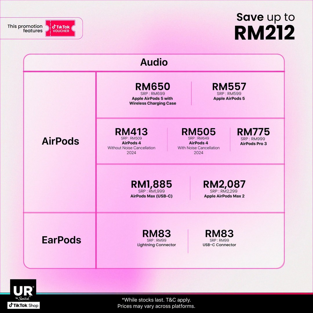 Urban-Republic-TikTok-Shop-11.11-Mega-Sale-7 1-11 November 2026: Urban Republic TikTok Shop 11.11 Mega Sale – Enjoy Up to RM1,965 Savings on Apple Products