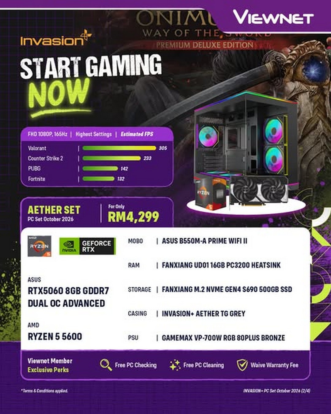 Viewnet-Computer-System-Sdn-Bhd-Gaming-PC-Sale-1 2 October 2026 onwards: Viewnet Computer System Sdn Bhd: Gaming PC Sale & Promotion with RTX 5060, RX 9060 XT Builds and Exclusive PWP Deals at Plaza Low Yat
