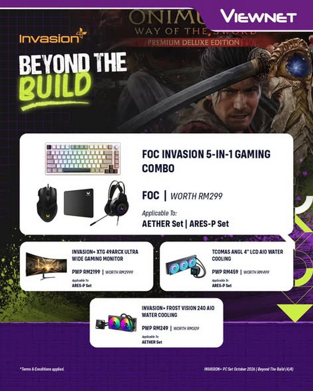 Viewnet-Computer-System-Sdn-Bhd-Gaming-PC-Sale-3 2 October 2026 onwards: Viewnet Computer System Sdn Bhd: Gaming PC Sale & Promotion with RTX 5060, RX 9060 XT Builds and Exclusive PWP Deals at Plaza Low Yat