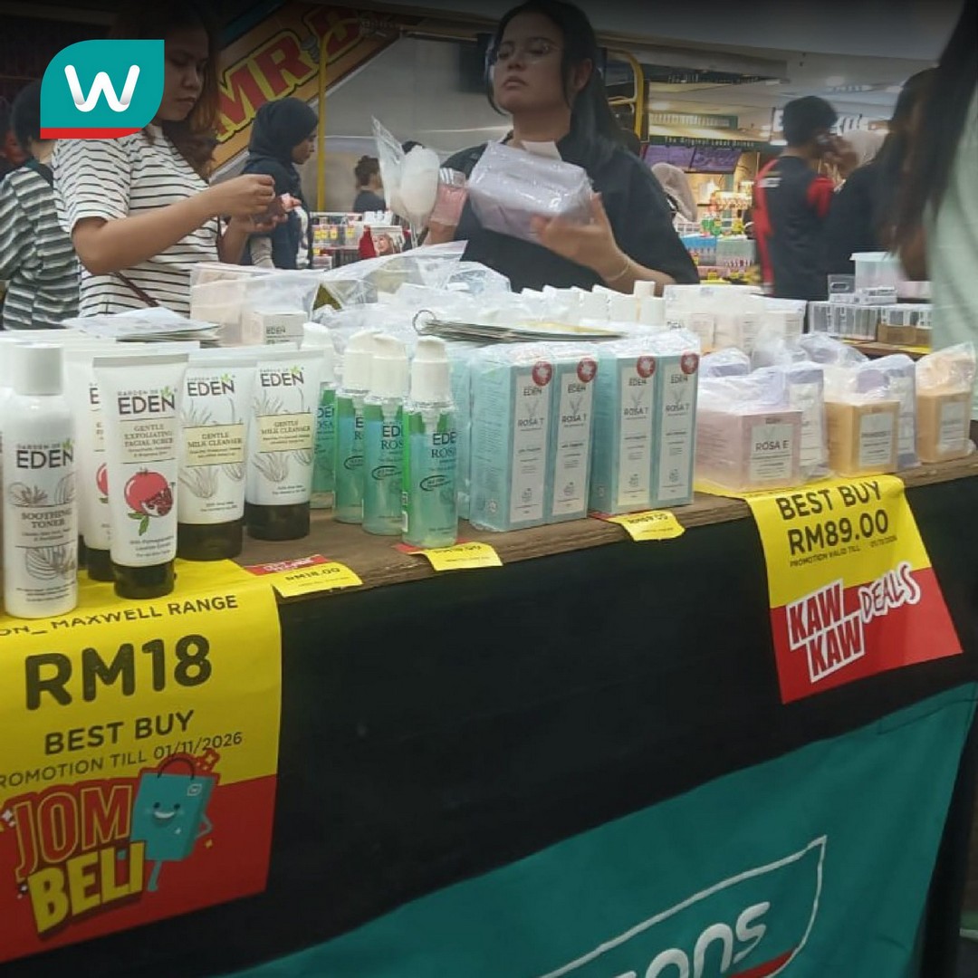 Watsons-Jom-Beli-Promotion-at-Ampang-Point-13-1 27 October–1 November 2026: AEON Wellness Glow-Up Promotion at AEON Tebrau City, Ground Floor – Free Gifts, Skincare Experiences and Exclusive Gift With Purchase Offers