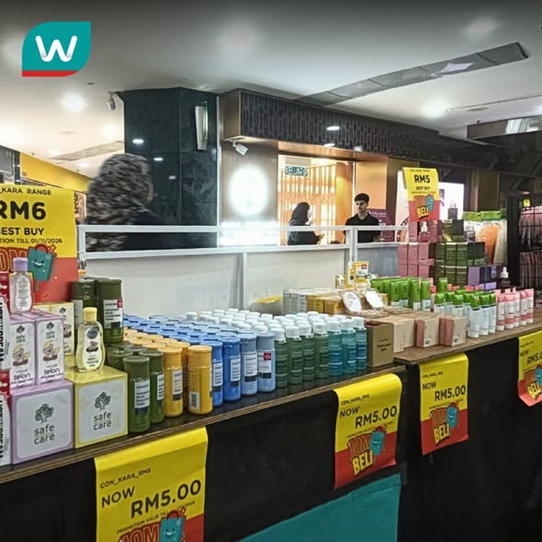 Watsons-Jom-Beli-Promotion-at-Ampang-Point-3-1 27 October–1 November 2026: AEON Wellness Glow-Up Promotion at AEON Tebrau City, Ground Floor – Free Gifts, Skincare Experiences and Exclusive Gift With Purchase Offers