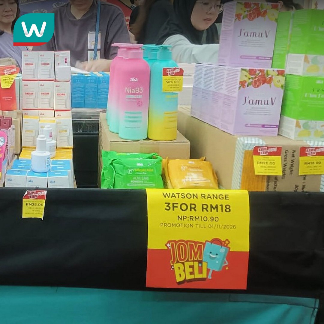 Watsons-Jom-Beli-Promotion-at-Ampang-Point-4 19 October–1 November 2026: Watsons Jom Beli Promotion at Ampang Point, Enjoy Great Deals and Savings