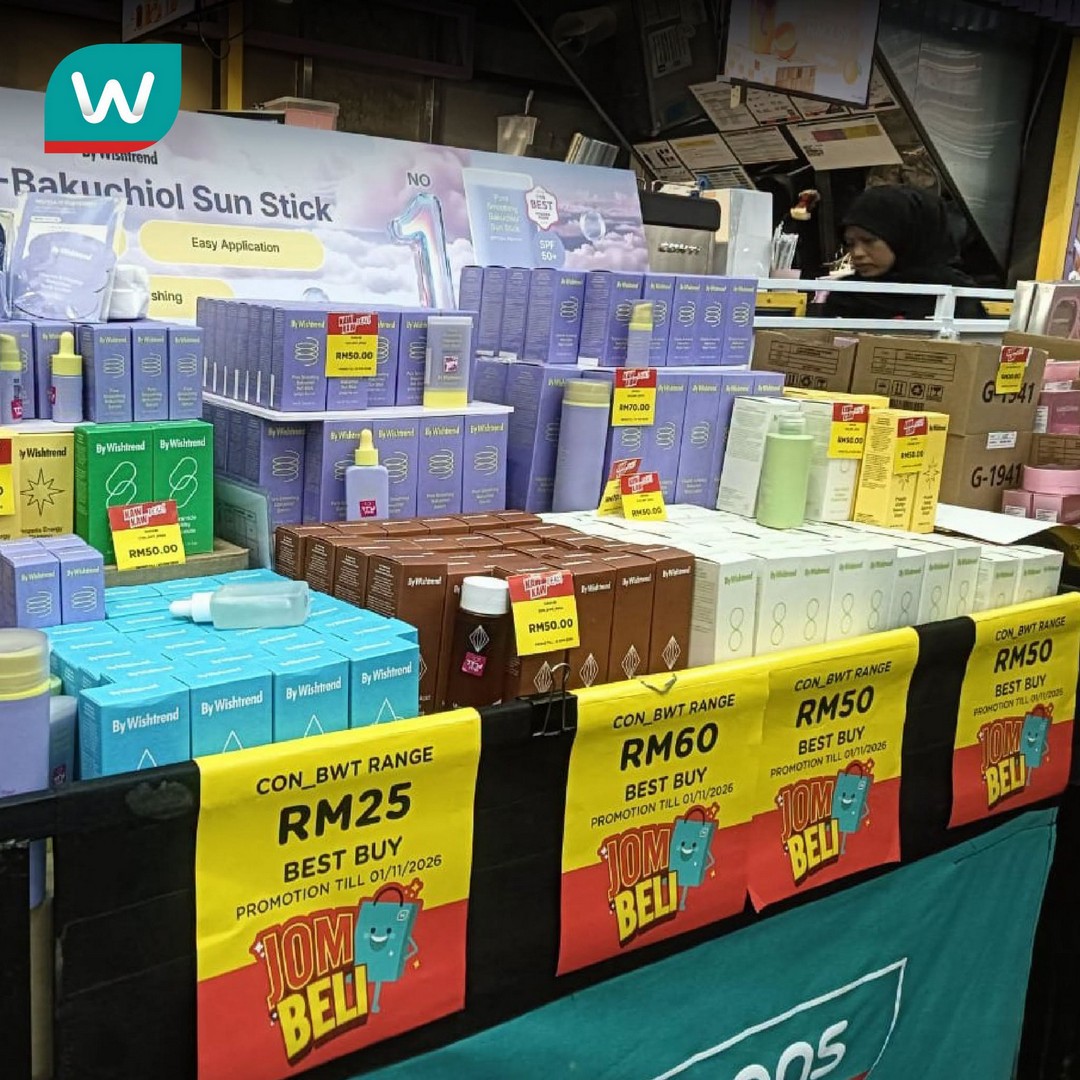 Watsons-Jom-Beli-Promotion-at-Ampang-Point-7-1 27 October–1 November 2026: AEON Wellness Glow-Up Promotion at AEON Tebrau City, Ground Floor – Free Gifts, Skincare Experiences and Exclusive Gift With Purchase Offers
