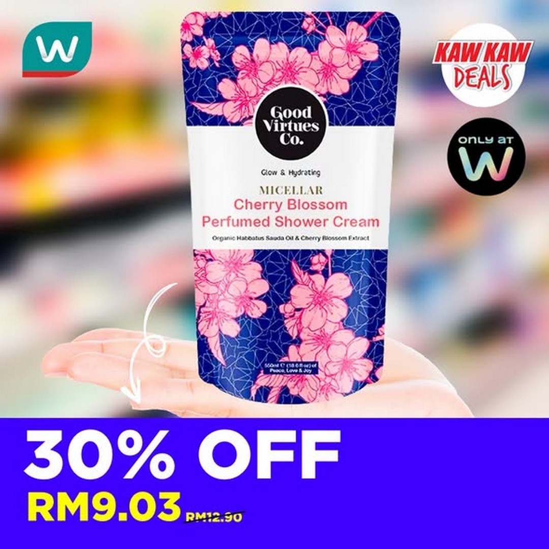 Watsons-Malaysia-Bath-Care-30-OFF-Promotion-1 22-26 October 2026: Watsons Malaysia Bath Care 30% OFF Promotion – Enjoy Savings on Selected Bath and Body Essentials In-Store and Online