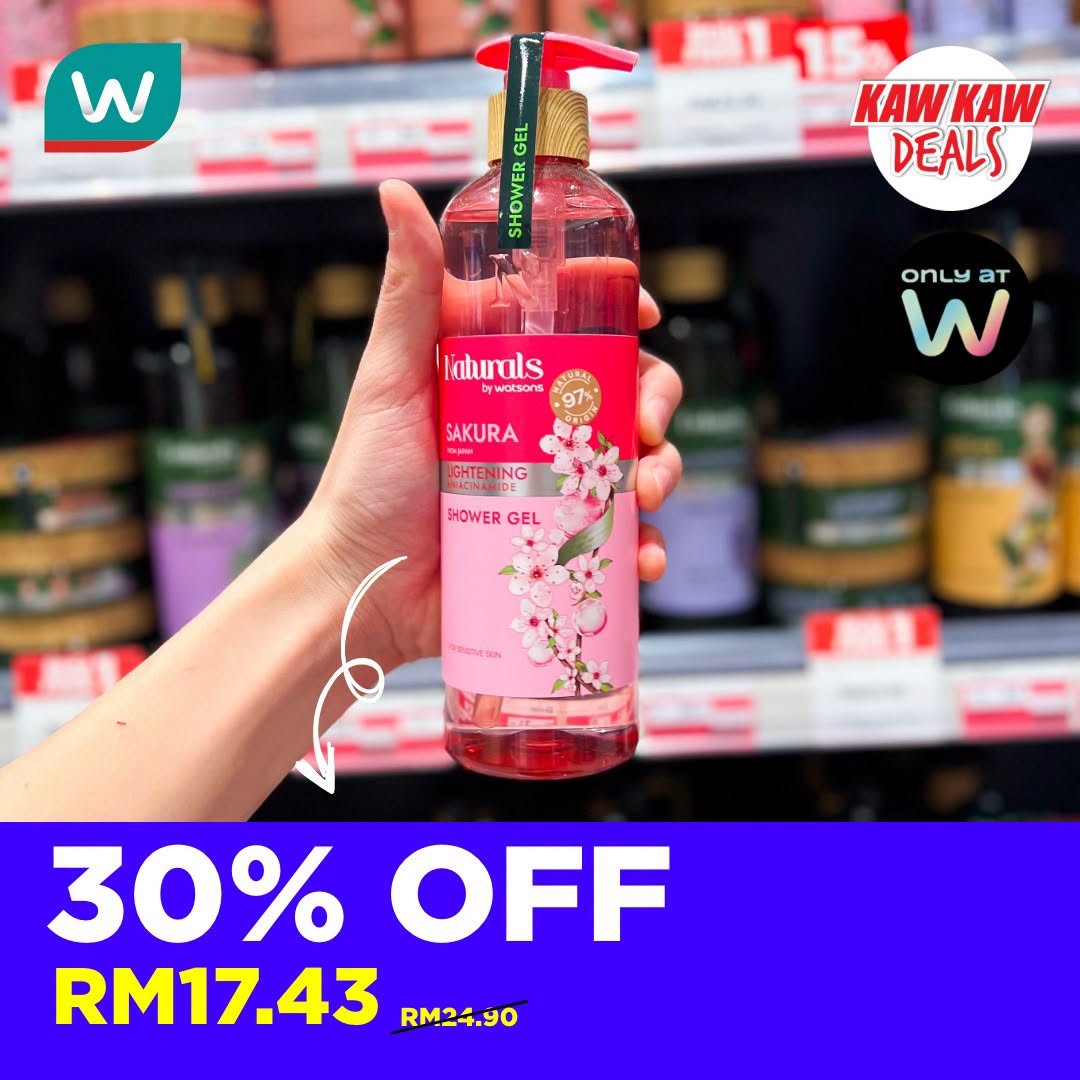Watsons-Malaysia-Bath-Care-30-OFF-Promotion-11 22-26 October 2026: Watsons Malaysia Bath Care 30% OFF Promotion – Enjoy Savings on Selected Bath and Body Essentials In-Store and Online