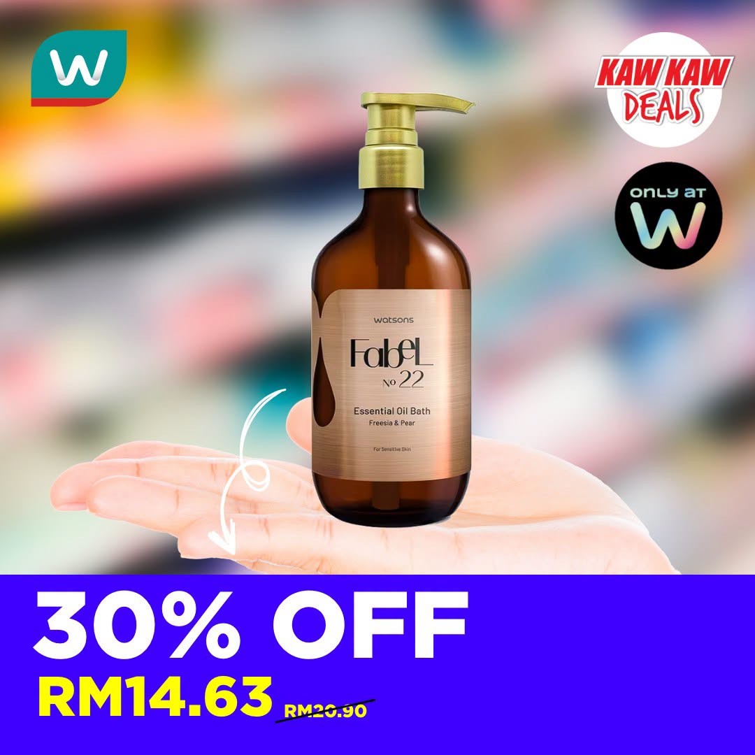 Watsons-Malaysia-Bath-Care-30-OFF-Promotion-4 22-26 October 2026: Watsons Malaysia Bath Care 30% OFF Promotion – Enjoy Savings on Selected Bath and Body Essentials In-Store and Online