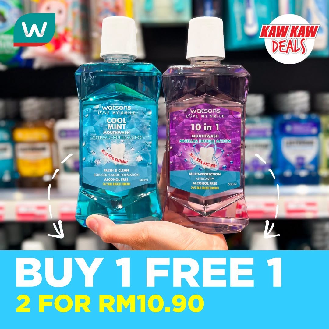 Watsons-Malaysia-Watsons-Collection-Promotion-–-Enjoy-Up-to-50-Off-15 15–19 October 2026: Watsons Malaysia: Watsons Collection Promotion – Enjoy Up to 50% Off Selected Beauty and Personal Care Essentials In-Store and Online