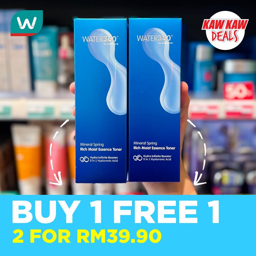 Watsons-Malaysia-Watsons-Collection-Promotion-–-Enjoy-Up-to-50-Off-6 15–19 October 2026: Watsons Malaysia: Watsons Collection Promotion – Enjoy Up to 50% Off Selected Beauty and Personal Care Essentials In-Store and Online