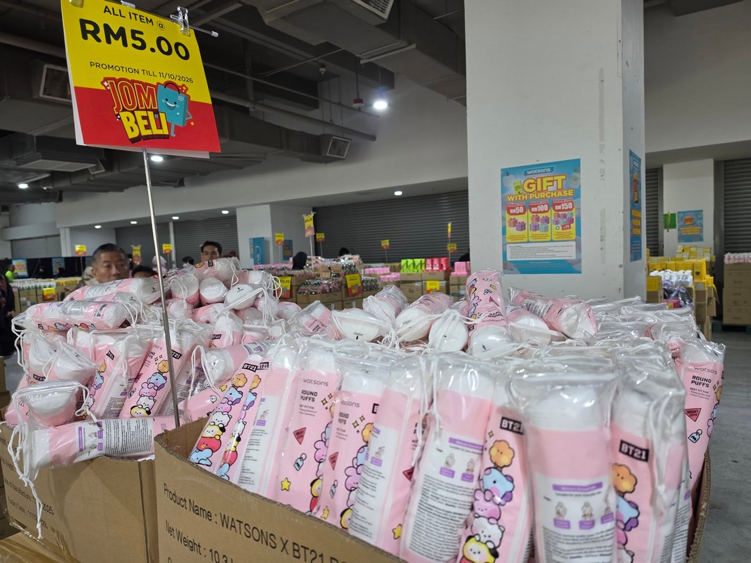 Watsons-Mega-Jom-Beli-Warehouse-Sale-Up-to-90-OFF-13 8-11 October 2026: Watsons: Mega Jom Beli Warehouse Sale Up to 90% OFF, Items from RM1 at The Starling, Petaling Jaya