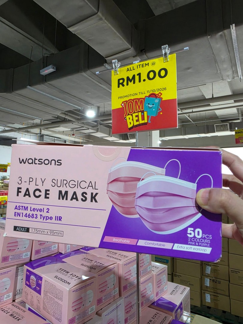 Watsons-Mega-Jom-Beli-Warehouse-Sale-Up-to-90-OFF-18 8-11 October 2026: Watsons: Mega Jom Beli Warehouse Sale Up to 90% OFF, Items from RM1 at The Starling, Petaling Jaya