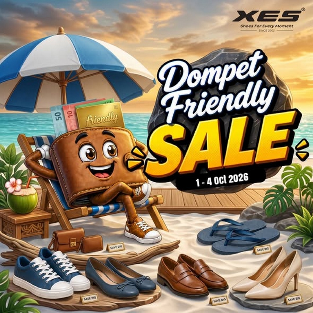 XES-Shoes-Buy-1-Free-1-Buy-2-Free-3-Shoe-Sale 1-4 October 2026: XES Shoes: Buy 1 Free 1 & Buy 2 Free 3 Shoe Sale