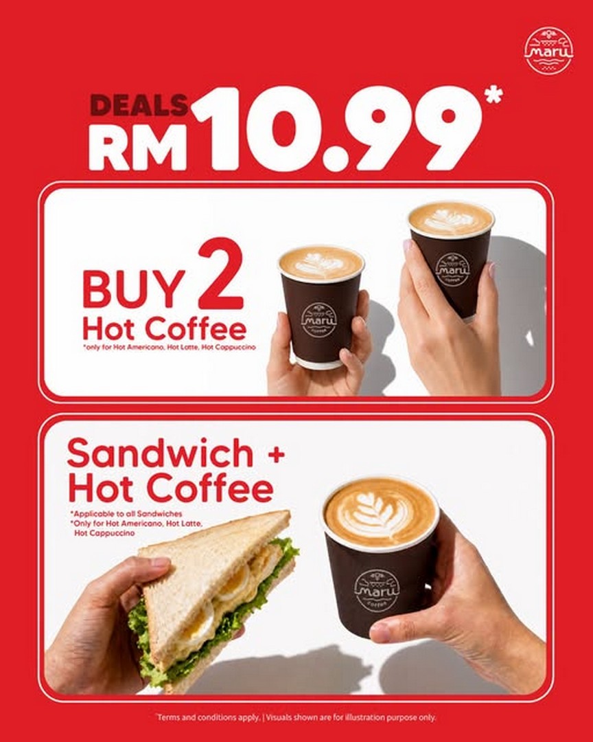 myNEWS-Malaysia-RM10.99-Sandwich-and-Hot-Coffee-Promotion 1 October 2026 onwards: myNEWS Malaysia: RM10.99 Sandwich and Hot Coffee Promotion, Buy 2 Hot Coffees for RM10.99 at Participating Outlets