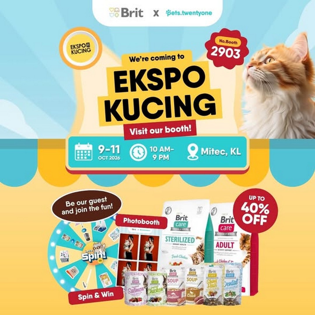 pets.twentyone-Ekspo-Kucing-Malaysia-Promotion-Free-Gifts-at-MITEC 9-11 October 2026: pets.twentyone: Ekspo Kucing Malaysia Promotion & Free Gifts at MITEC, Kuala Lumpur