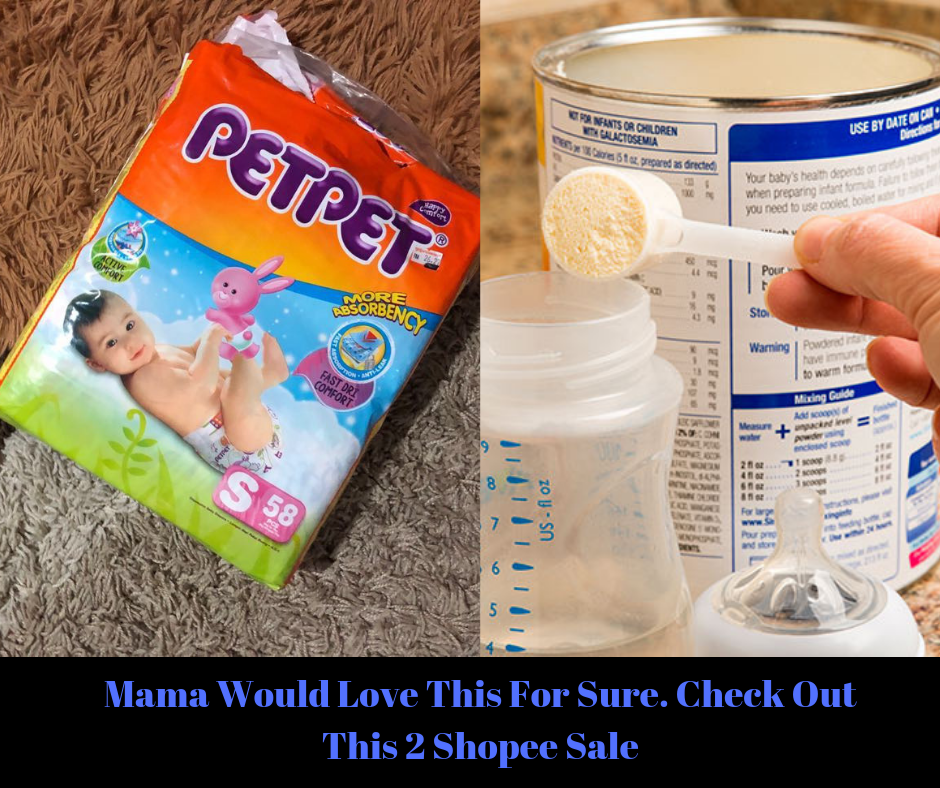 shopee diaper sale