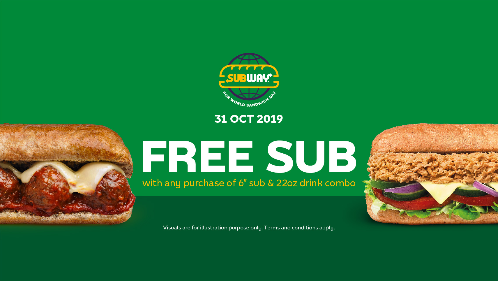 Subway-buy-1-free-1 - LifeStyle 