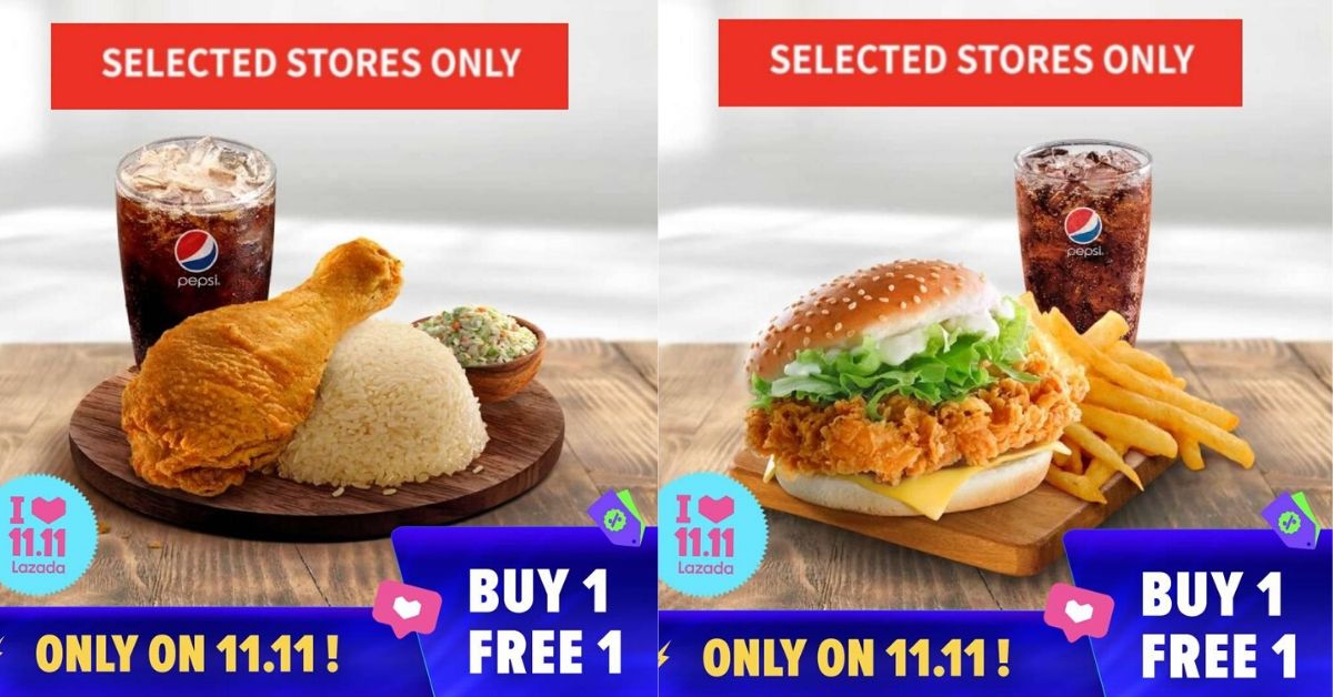 KFC-Super-Buy-1-Free-1-Deal-In-Conjunction-with-the-11.11-Sale - LifeStyle 