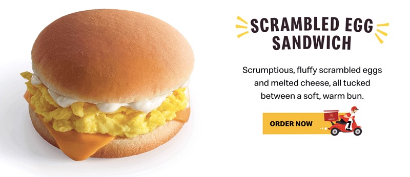 McDonald's Launches New Crispy Chicken & Scrambled Egg Sandwich