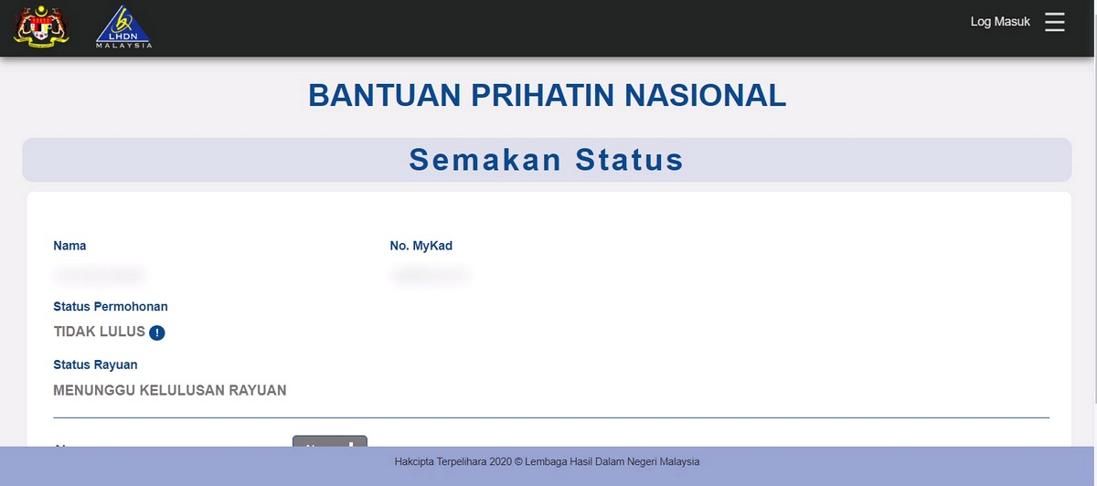 Lhdn contact number bpn