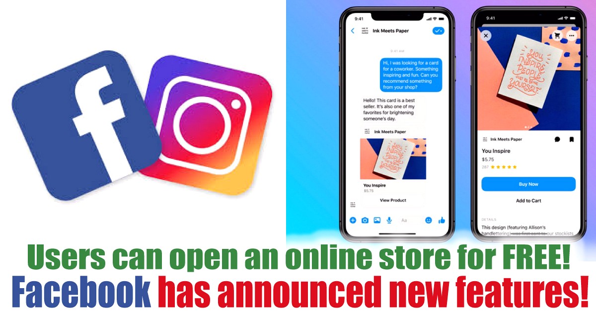 Facebook launches new Facebook Shops feature! Open a FREE Online