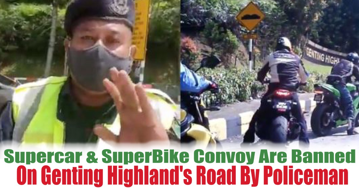 On-Genting-Highlands-Road-By-Policeman - News 