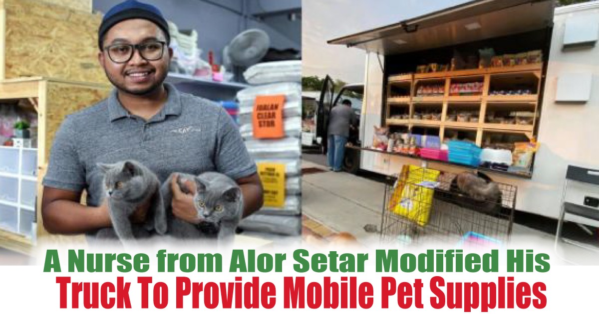 A Nurse from Alor  Setar  Modified His Truck To Provide 