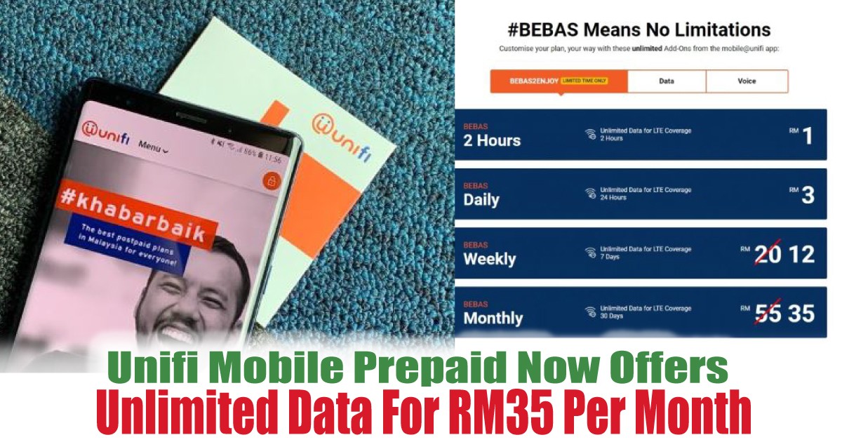 Unlimited-Data-For-RM35-Per-Month - LifeStyle 