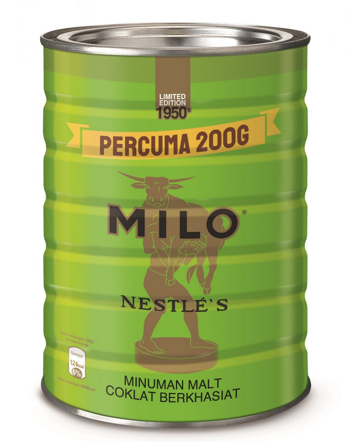 Milo 50 an diperkenalkan semula sebagai ulangtahun milo yang ke 70