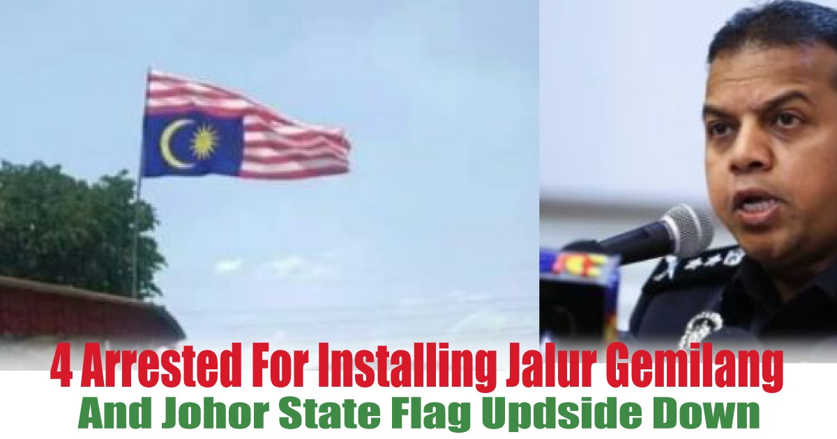 And-Johor-State-Flag-Updside-Down - News 