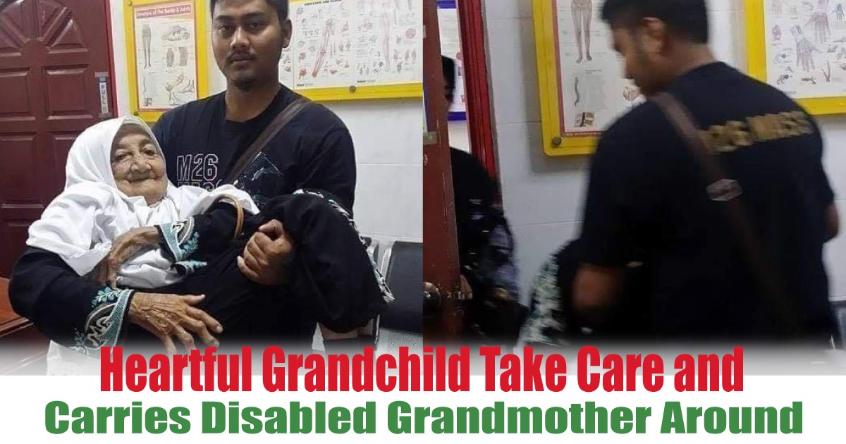 Carries-Disabled-Grandmother-Around - News 