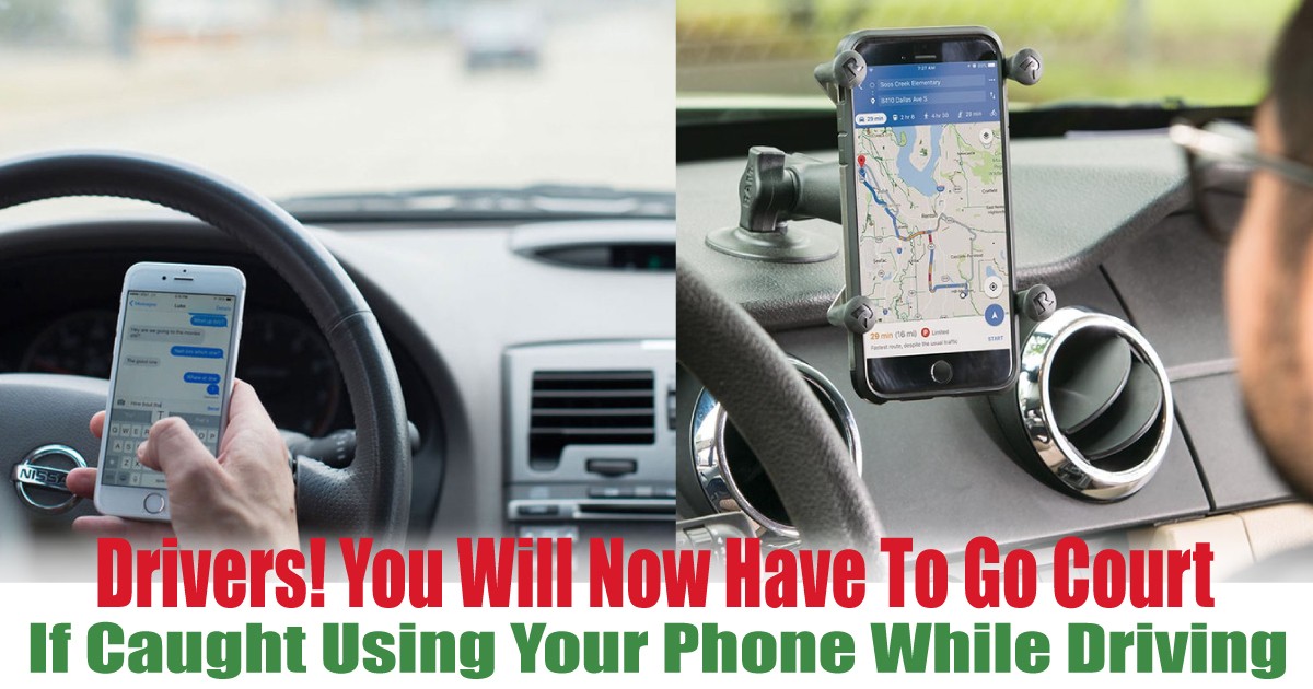 If-You-Caught-Using-Your-Phone-While-Driving - News 
